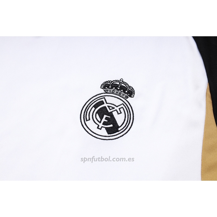 Chandal del Real Madrid Manga Corta 2023-2024 Blanco - Pantalon Corto